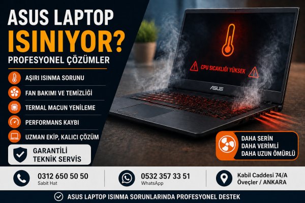 Asus Laptop Isınıyor
